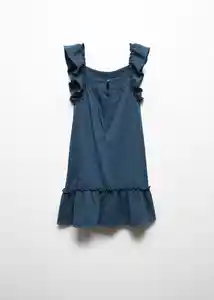 Vestido Emma Navy Talla 12 Niñas Mango