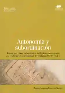 Autonomía y Subordinación. - Claudia Marcela Vanegas Durán