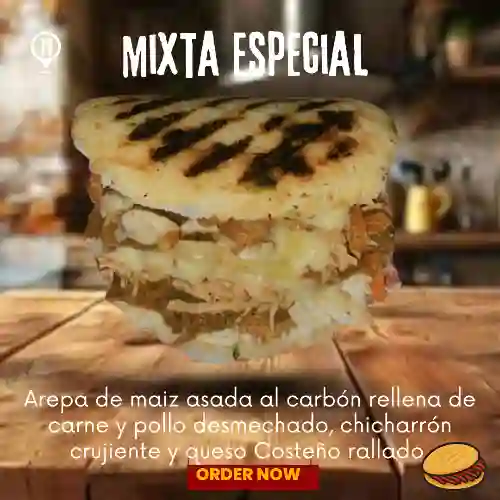 Arepa Mixta