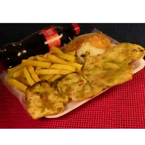 Asado Pechuga + Gaseosa 250 ml