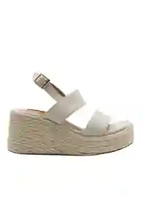 Sandalias Spadrilla Victoria Beige Talla 38 Mercedes Campuzano