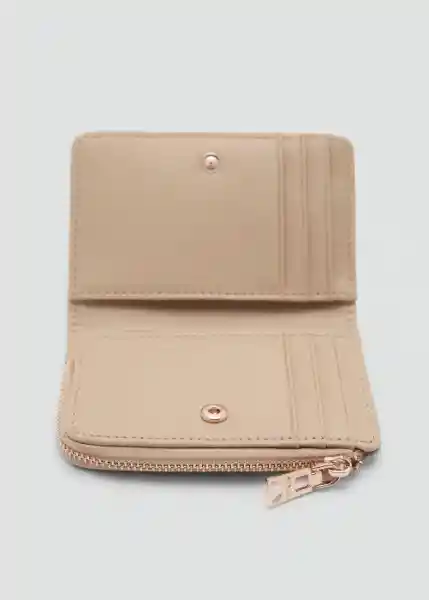 Billetera P Martes2 Vainilla Talla 99 Mujer Mango