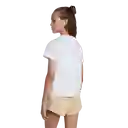 Adidas Camiseta Manga Corta Flwr T de Niña Blanco Talla M