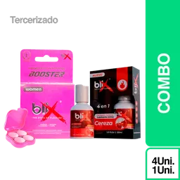 Combo Blix Potenciador Mujer + Lubricante Cereza