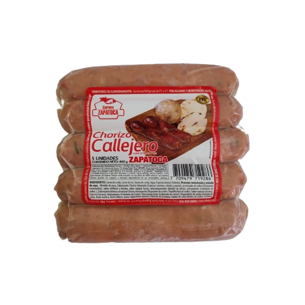 Zapatoca Chorizo Callejero 400 g