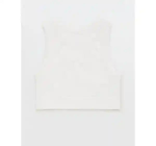 Top Deportivo Blanco Talla Small American Eagle