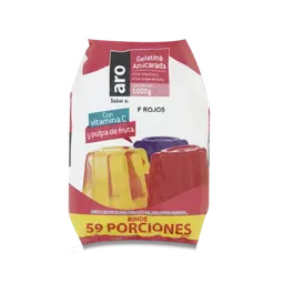 Aro Gelatina en Polvo Frutos Rojos