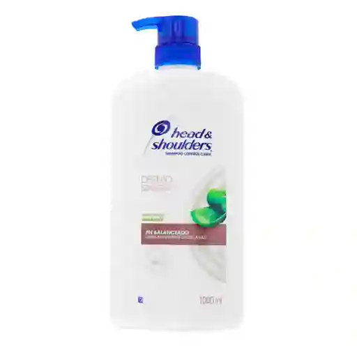 Shampoo Head Shoulders Dermo Sensitive Extractos de Sabila / Aloe Control Caspa Champu Head and Shoulders 1000 ml