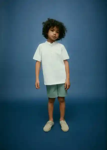 Bermuda Belice Verde Talla 12 Niños Mango