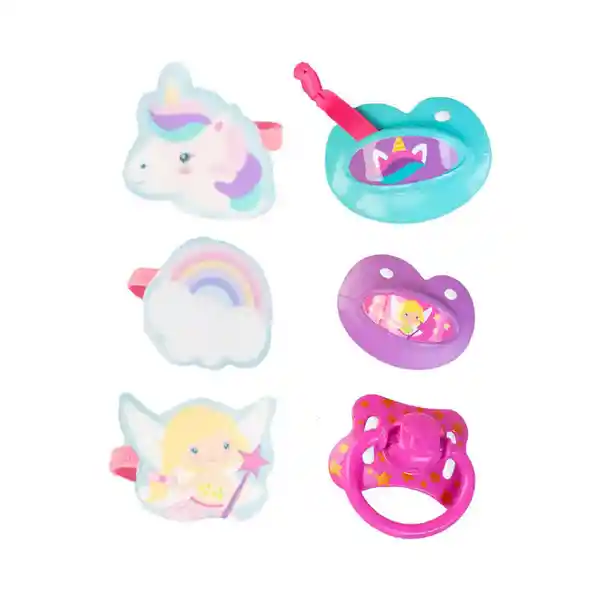 Nenuco Muñeca Bebe Fairy Pacifiers Con Cabello 30 cm