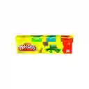  Plastilina  Play Doh  4 Colores Para Ninos Didactico 56G 