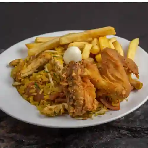 Combo Arroz Chino, Ala de Pollo