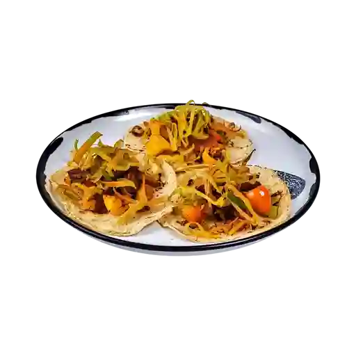 Tacos de Alambre de Pollo