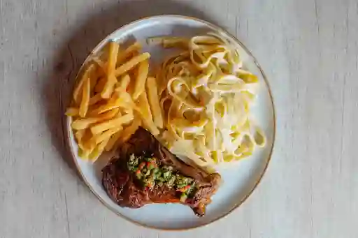 Fetuccini con Punta de Anca