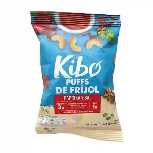 Kibó Snack Puffs de Frijol Paprika y Sal