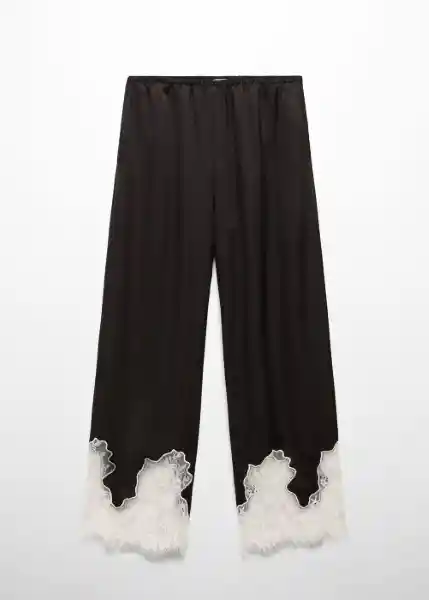 Pantalón Adele-w Negro Talla XS Mujer Mango