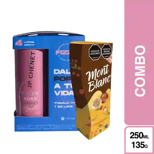 Combo Jp Chenet Aperitivo Rose + Bombon Relleno MontBlanc
