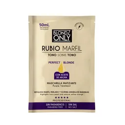 Blondz Only Mascarilla matizante Rubio Marfil 50  ML