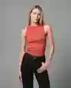 Camiseta Mujer Rojo S 202G007_ROJ181442 Rifle