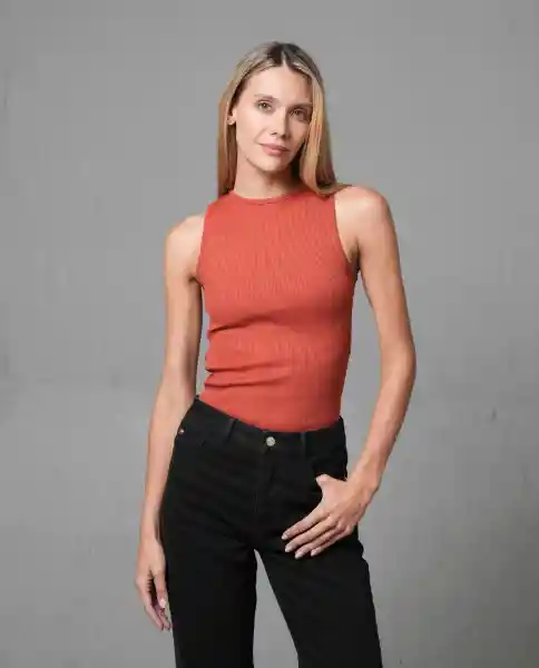 Camiseta Mujer Rojo S 202G007_ROJ181442 Rifle