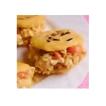 Arepa con Chorizo y Huevo