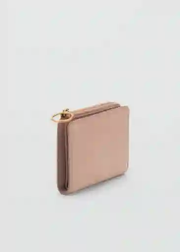Billetera M Retro Rosa Pastel Talla 99 Mujer Mango