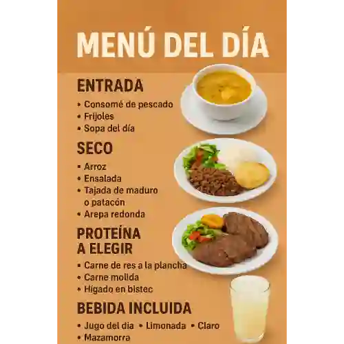 Menu Del Dia Res, Carne Molida, Higado