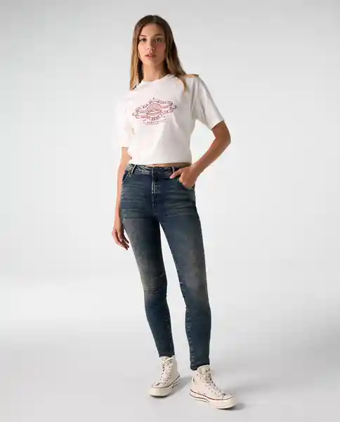 Jean Mujer Azul Talla 8 332G605_AZU174429