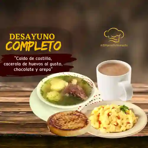 Desayuno Completo Rappi