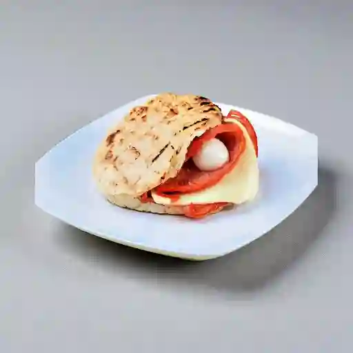 Arepa Doble Jamon Pavo