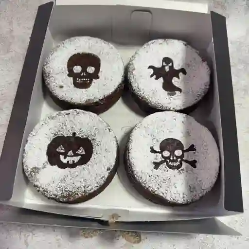 Caja x 4 mini halloween