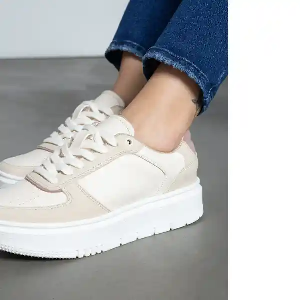 Zapatos Mujer Crudo Creme Claro Talla 38 361f007 Naf Naf