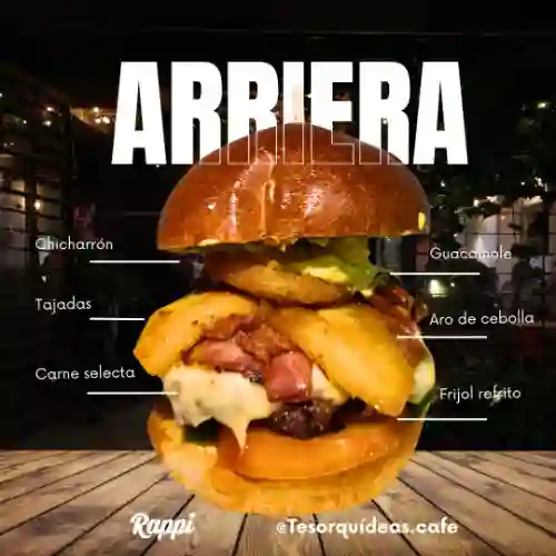 Hamburguesa Arriera