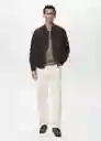 Chaqueta Bero Chocolate Talla L Hombre Mango