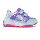 Los Gomosos Tenis Patines Con Luces Unacor Niña Morado Talla 27