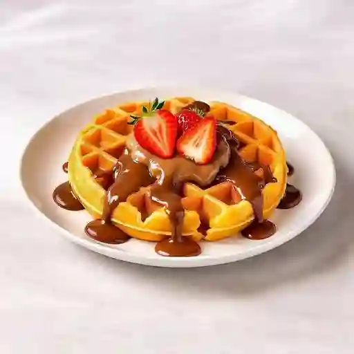 Waffle de Nutella Fresa