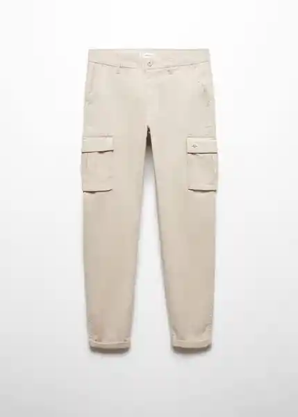 Pantalón Cargo6 Niños Hielo Talla 21 Mango