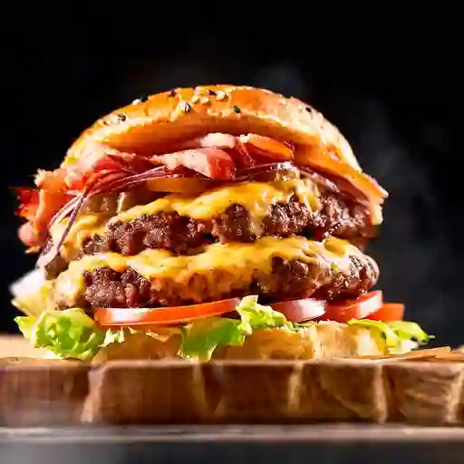 Combo 2 hamburguesa doble 2 gaseosas