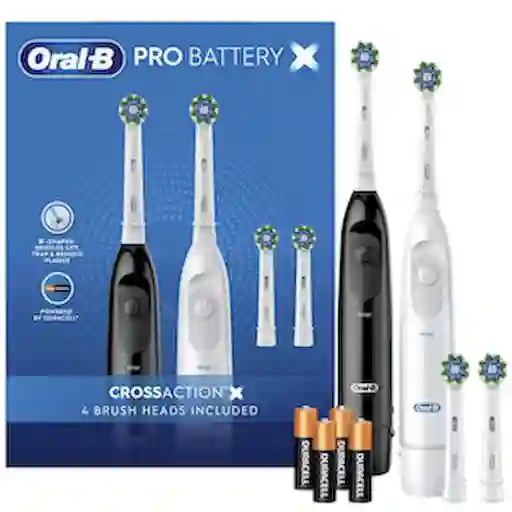 Oral B Cepillo Eléctricos Pro Battery Negro y Blanco
