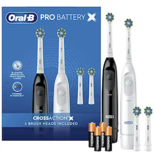 Oral B Cepillo Eléctricos Pro Battery Negro y Blanco