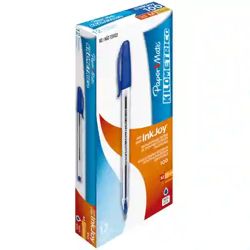 Paper Mate Kilométrico Lapicero 100 Azul