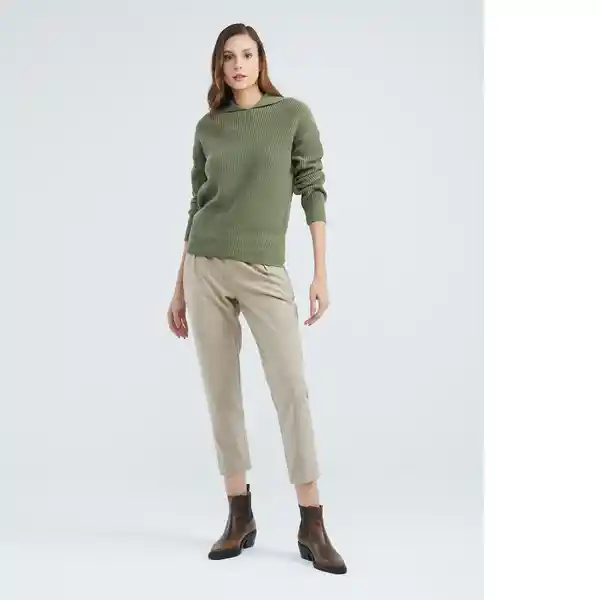 Suéter Cousy Mujer Verde Medio Talla S Chevignon