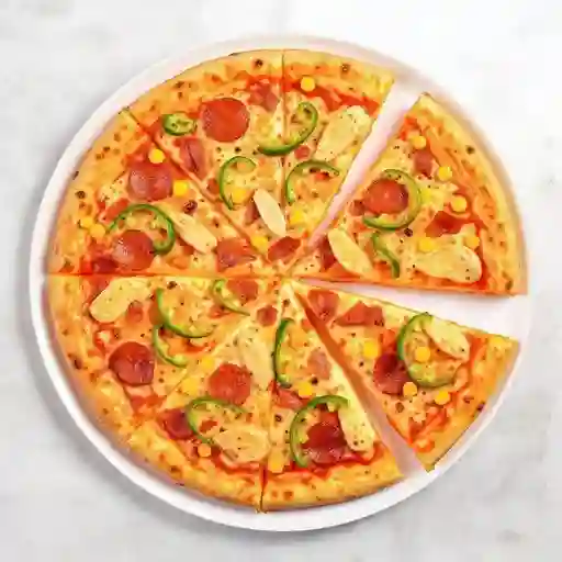 Pizza Mediana Caprichosa