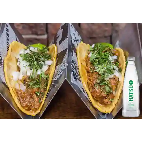 Combo Pulled Chuck + Hatsu Mineral con Gas 300 ml