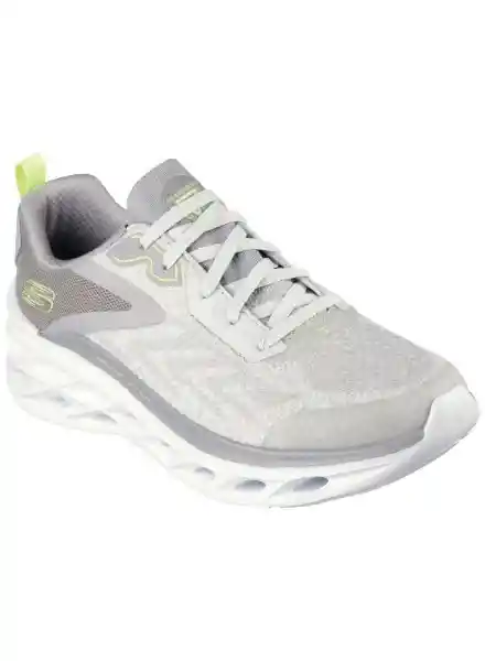 Skechers Tenis Glide-Step Para Hombre Color Gris Talla 8.5