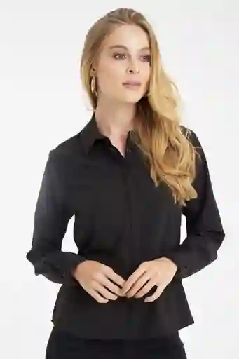 Camisa Burano Color Negro Talla S Ragged