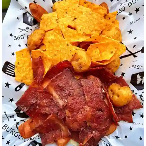 Salchipapa Doritos