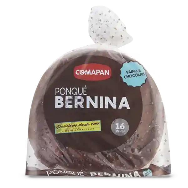 Comapan Ponque Chocolate Tajado