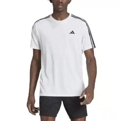 Adidas Camiseta Manga Corta Tr-Es Base 3S T de Hombre Blanco T 8