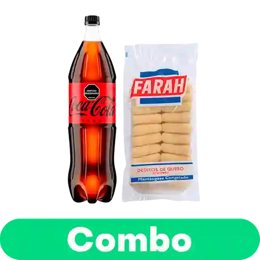 Combo Farah Deditos de Queso + Coca-Cola Zero 1.5L
